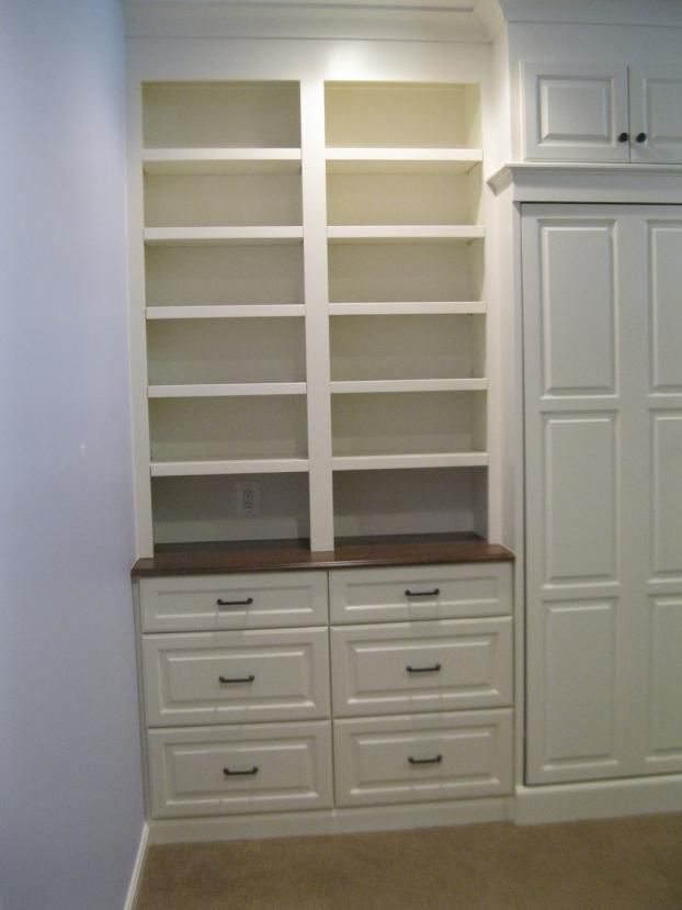 A recent custom cabinets job in the  area