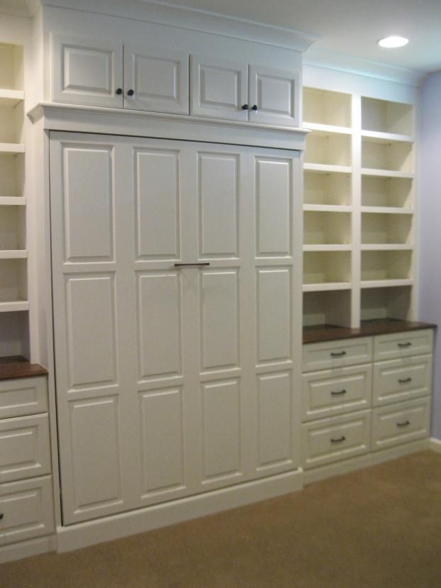 A recent custom cabinetry job in the  area